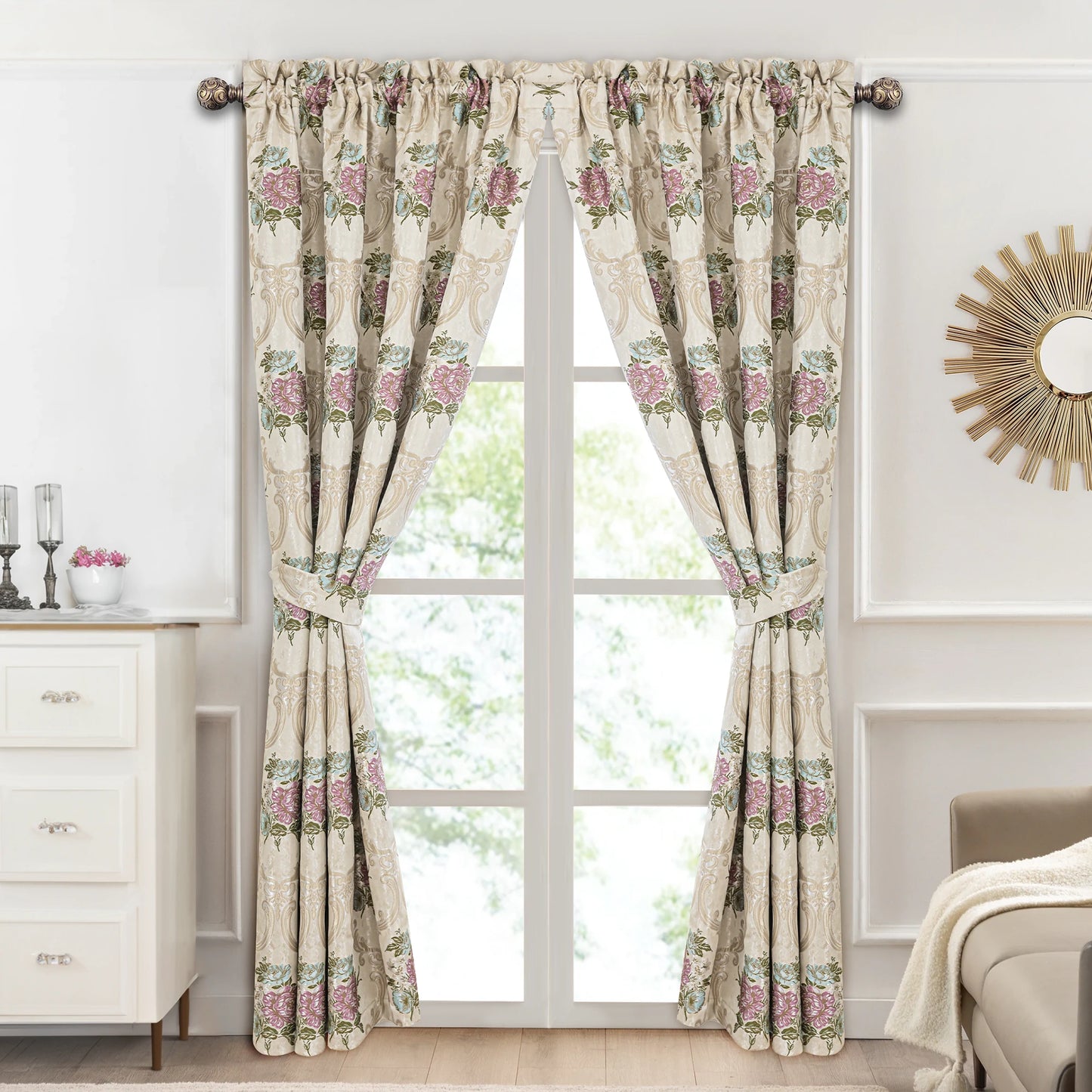 floral-curtains