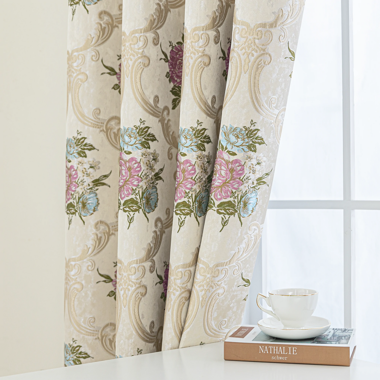 floral-curtains