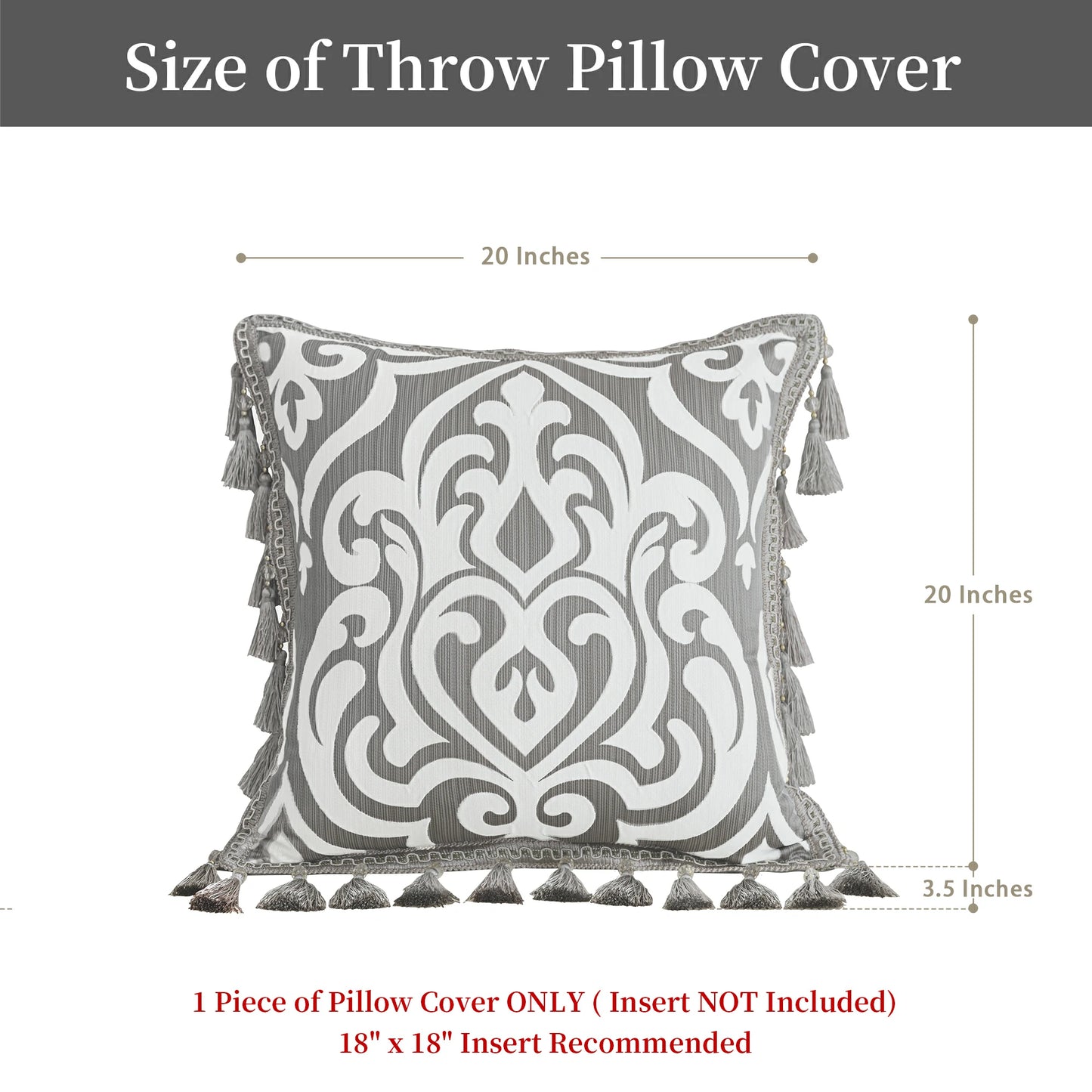 Norwich 20" Square Pillow Cover
