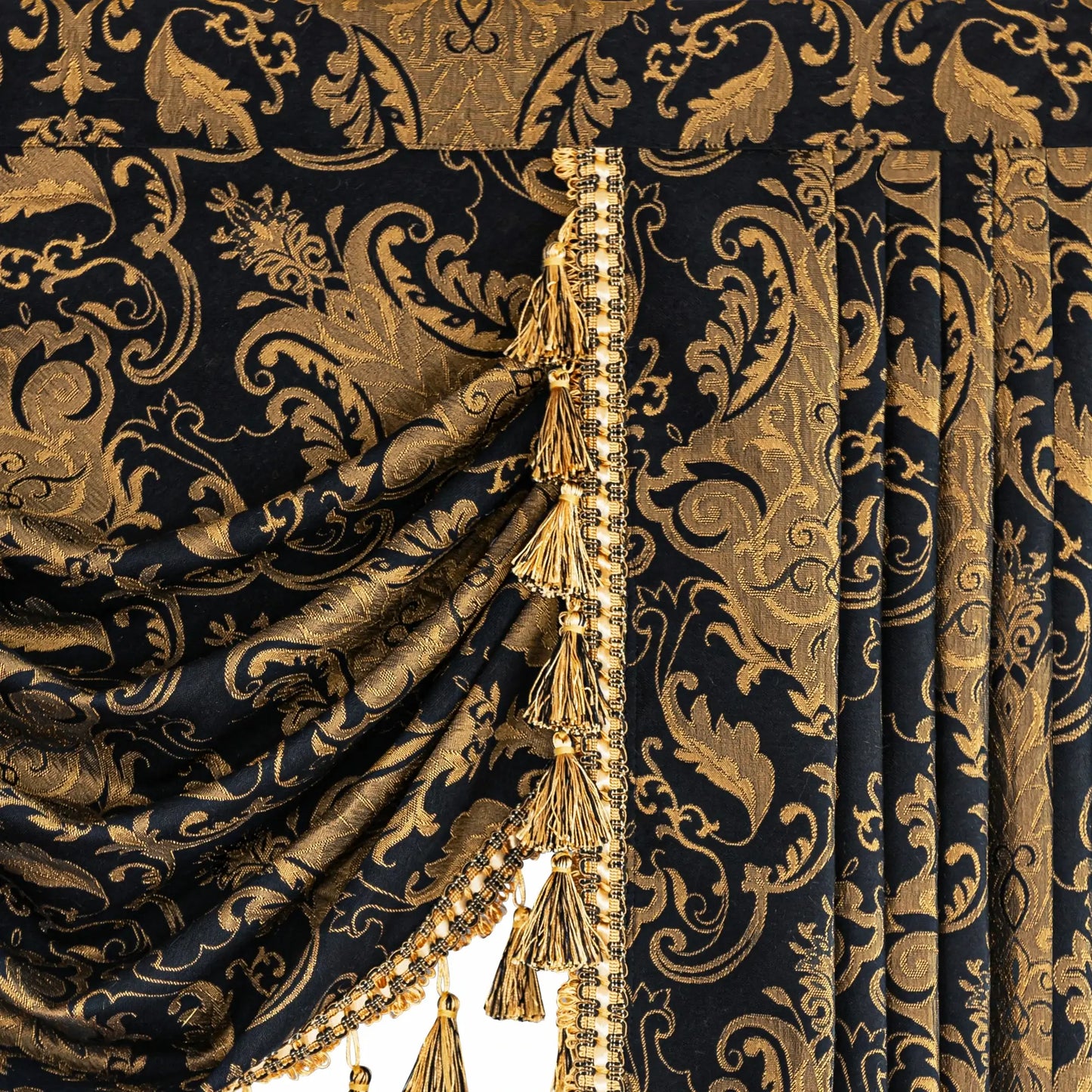 black-florence-valance