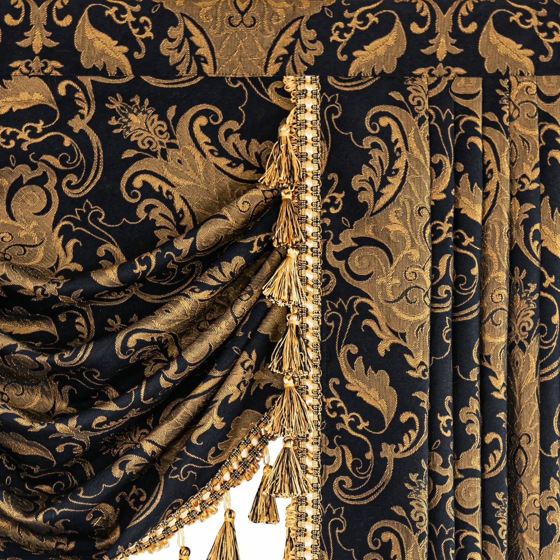 black-florence-valance