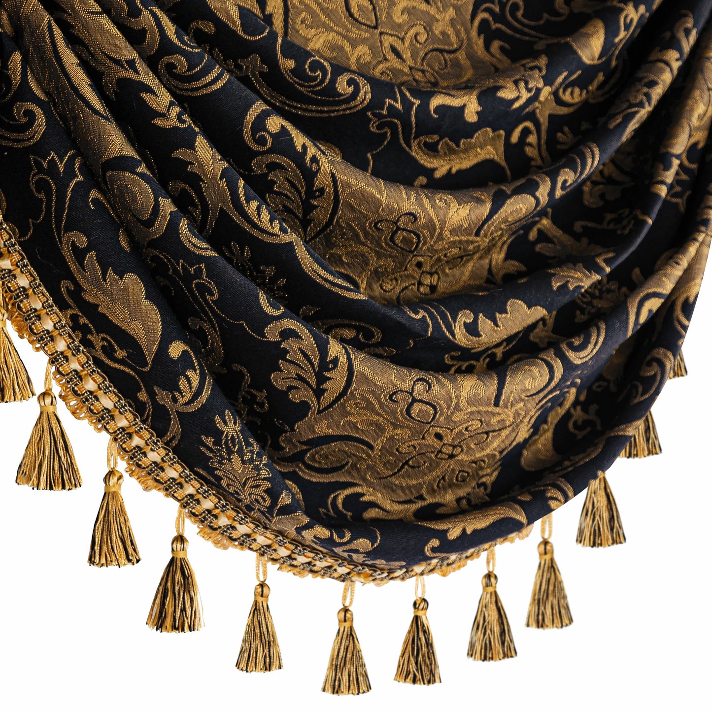 black-florence-valance