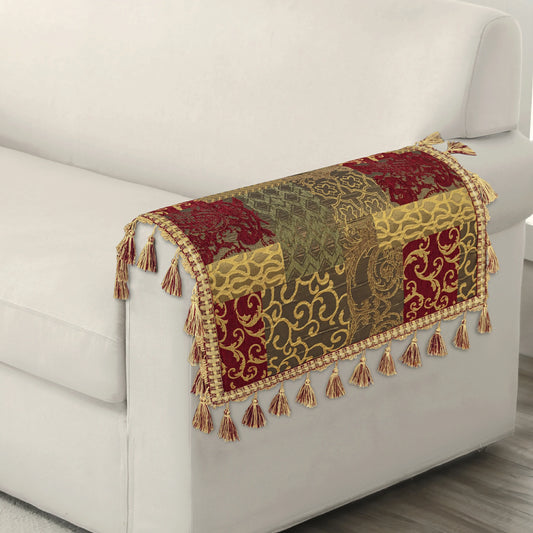 Loong Patchwork Armrest Covers