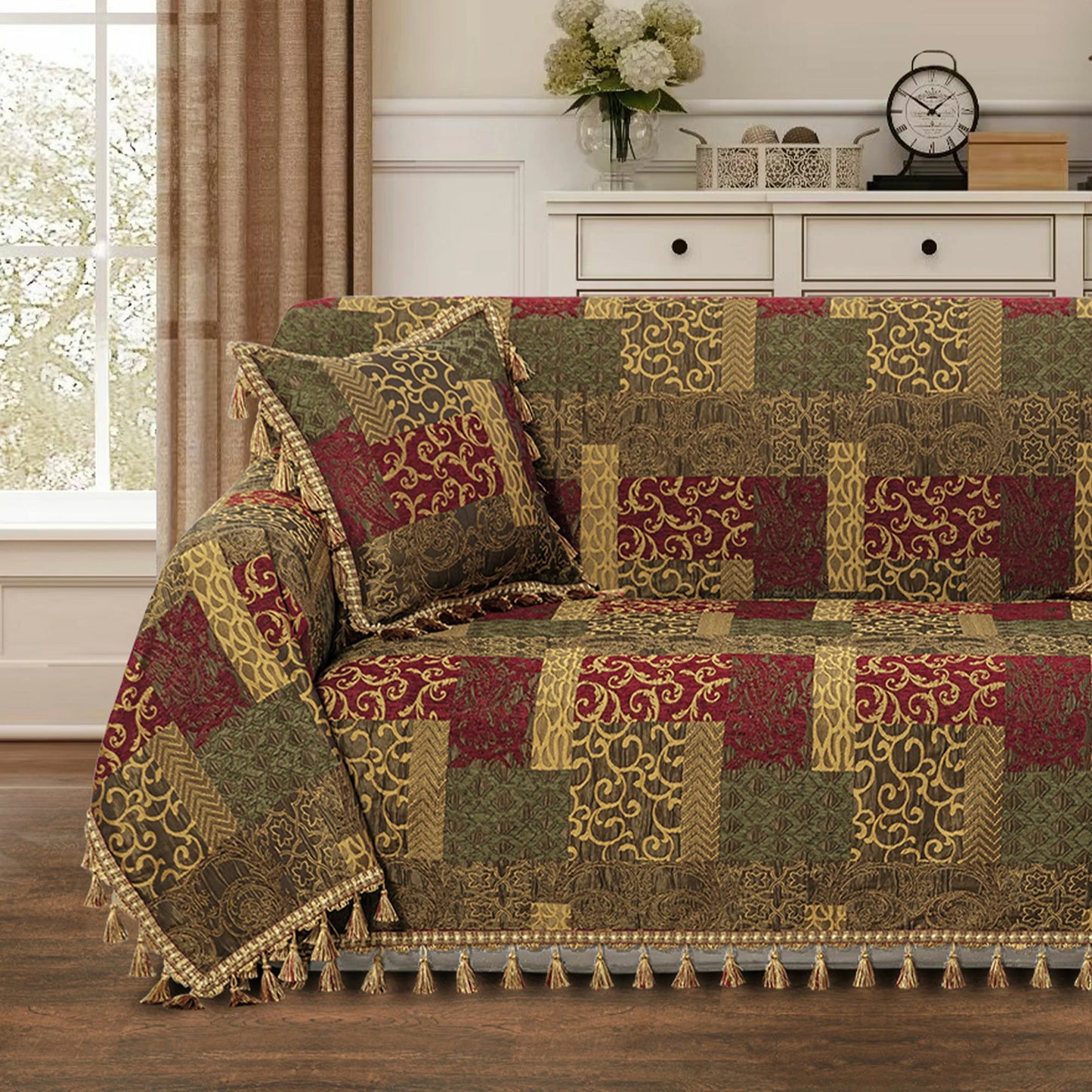 Loong Patchwork Sofa Cover