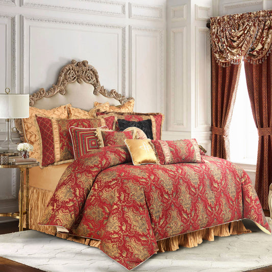 Florence-Series-Jacquard-Damask-Luxury-Bedding-Set