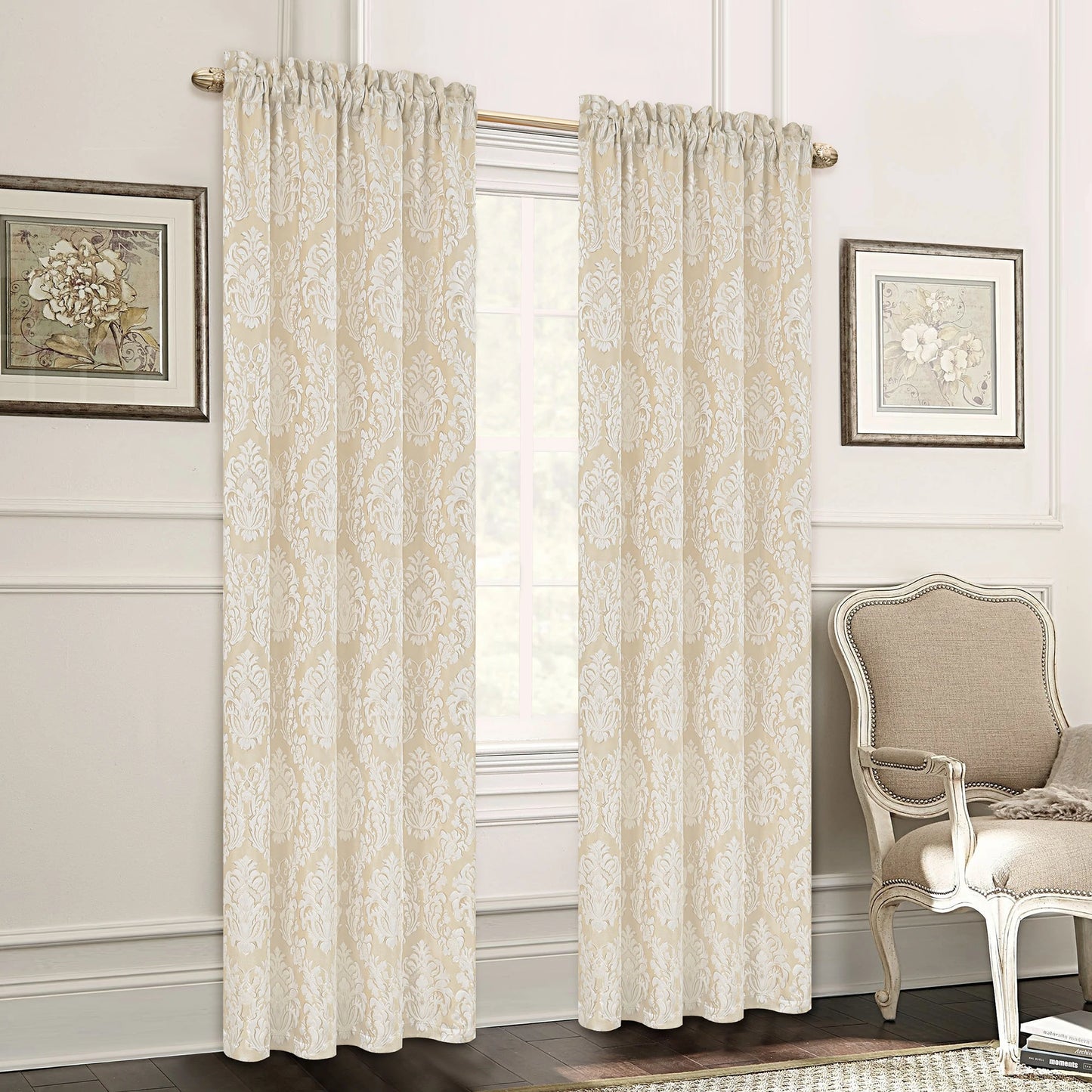 Milano Damask Curtains