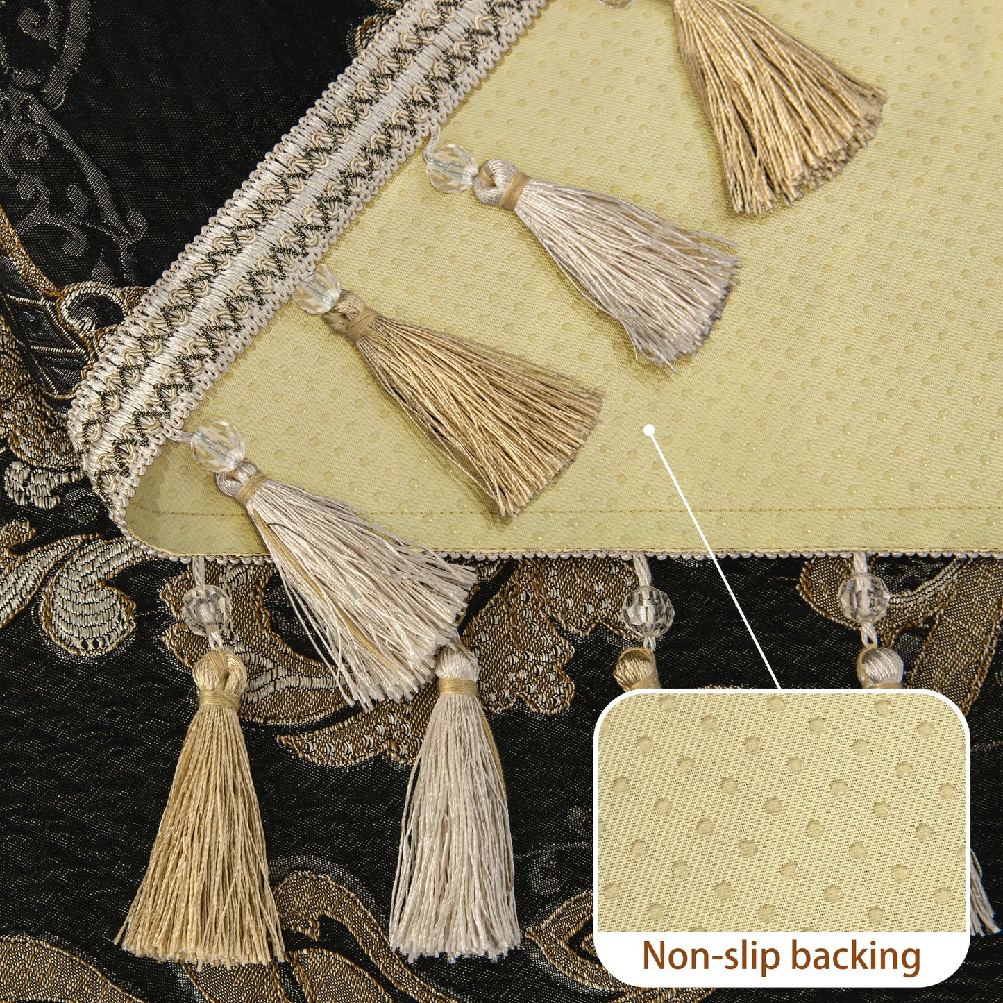 Municy Jacquard Armrest Covers