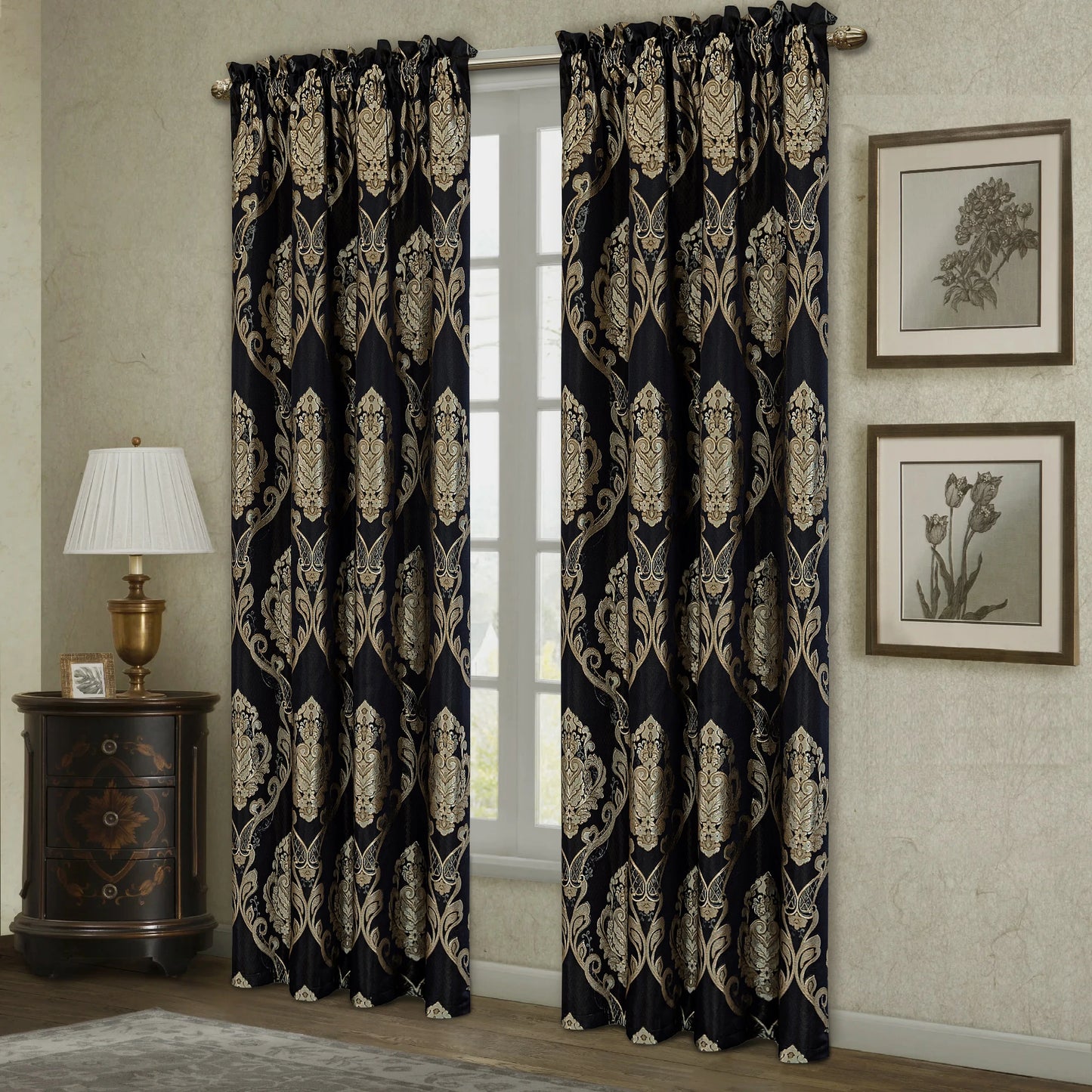 Municy Jacquard Curtains