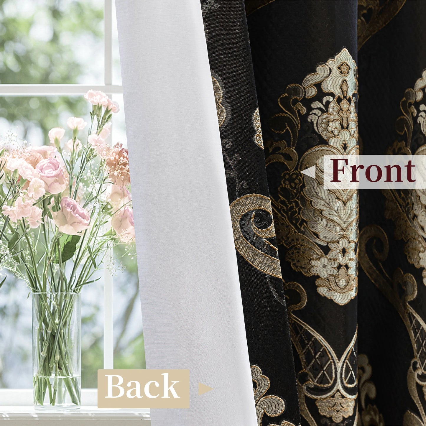 Municy Jacquard Curtains