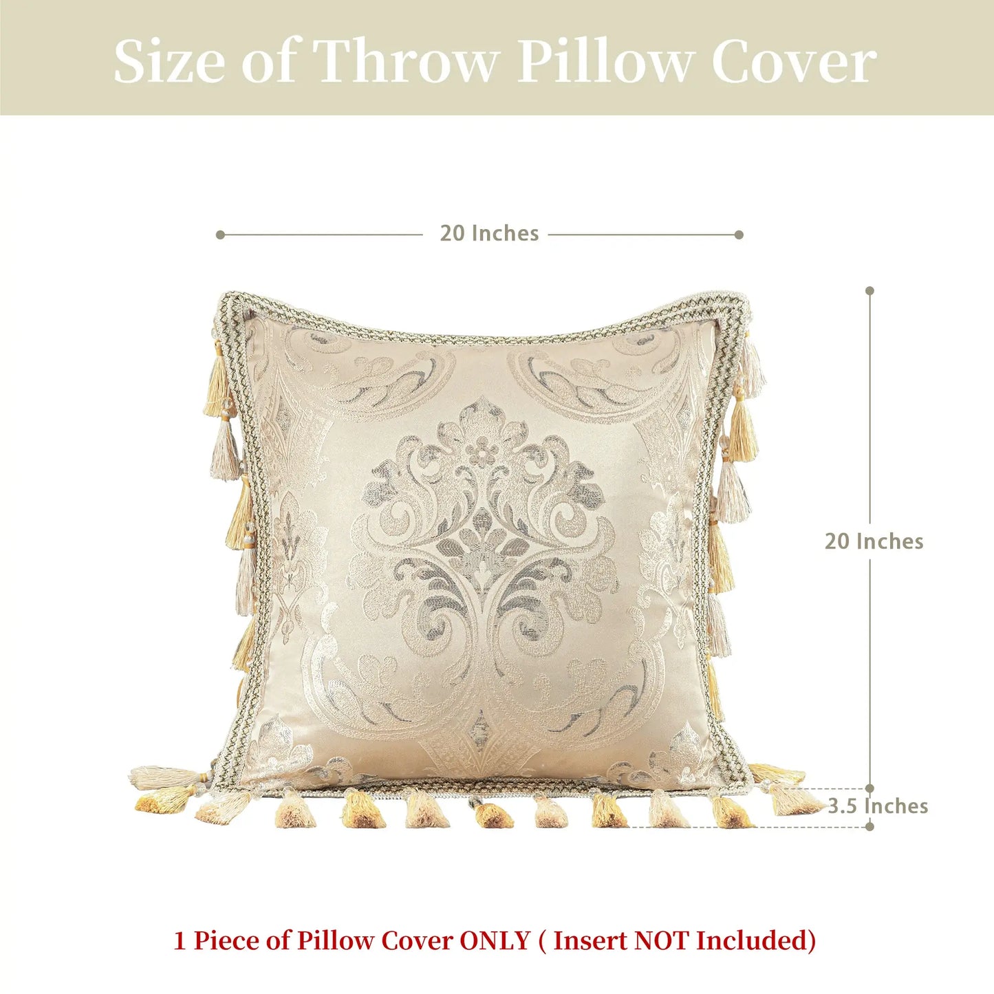 Seville 20" Square Pillow Cover