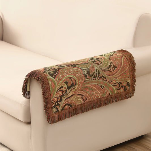 Twilight Paisley Armrest Covers