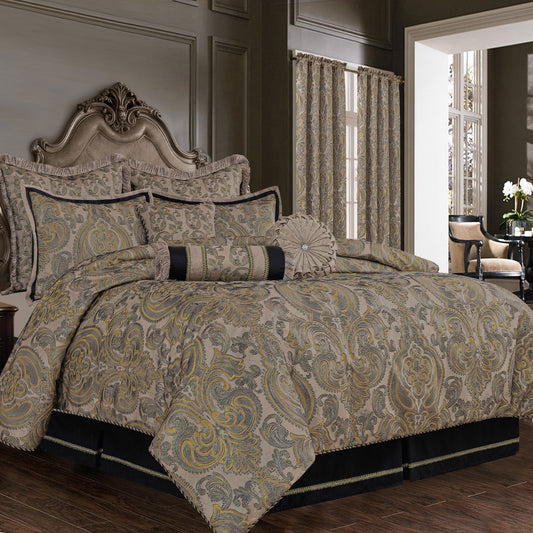York Jacquard Bedding Set