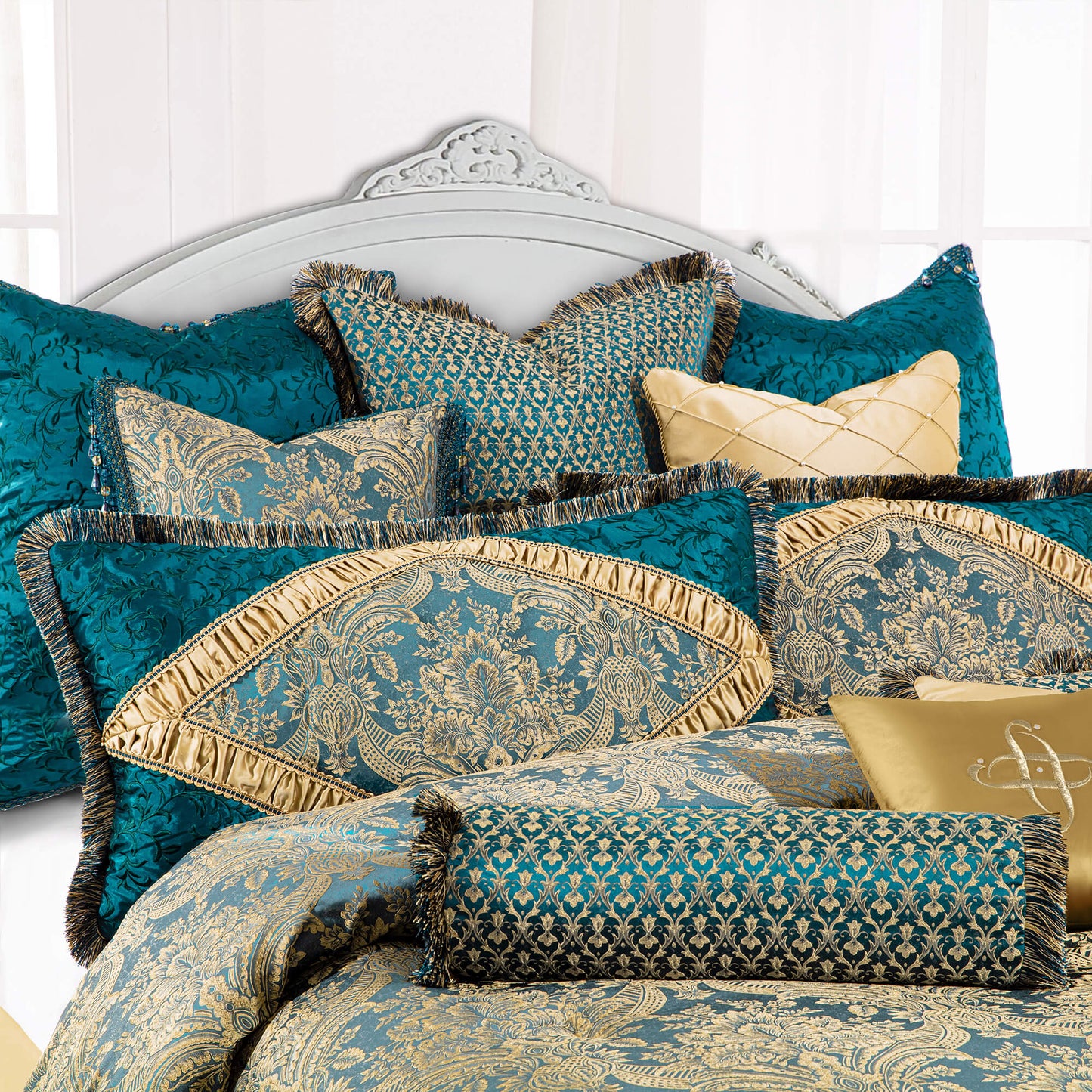 teal-bedding