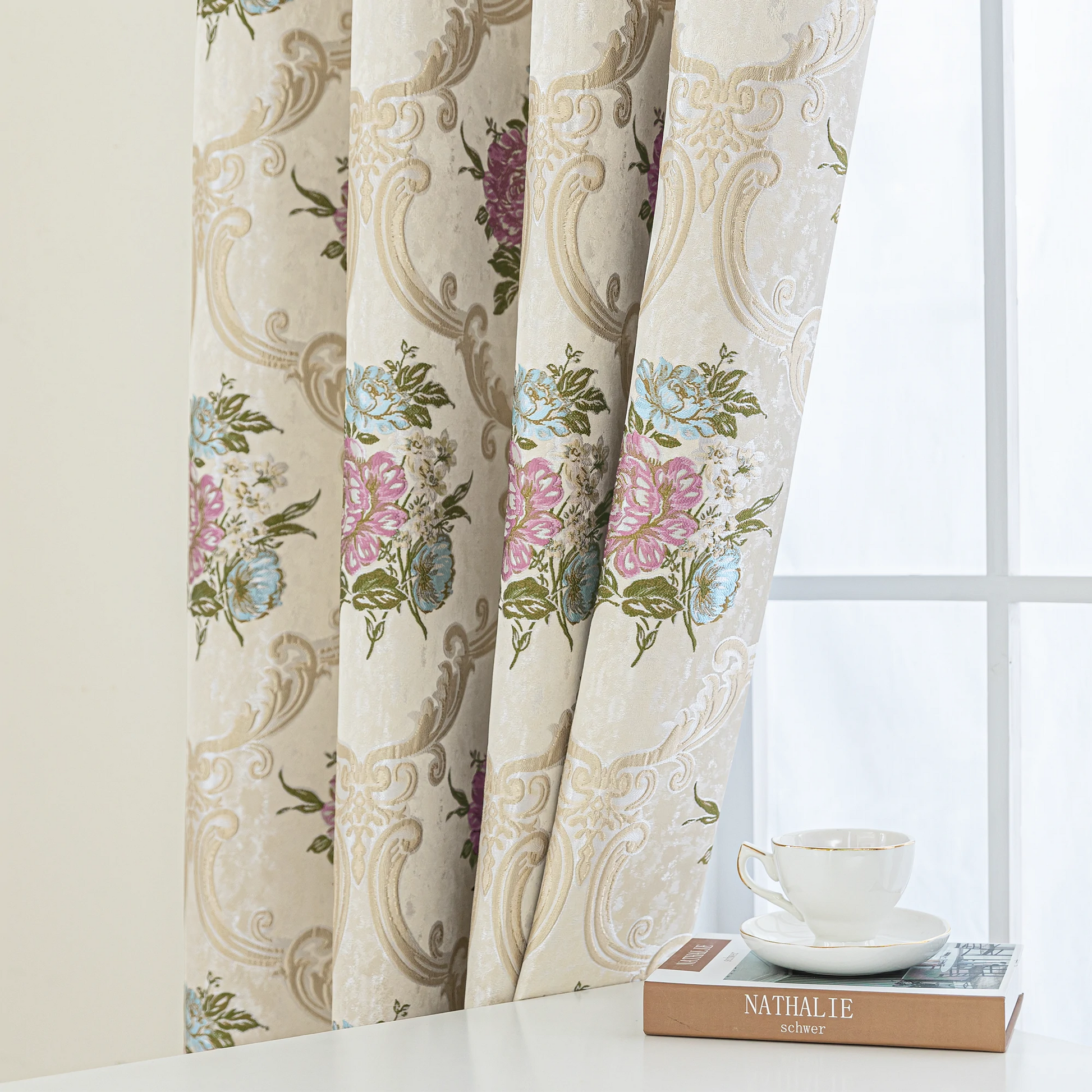 floral-curtains