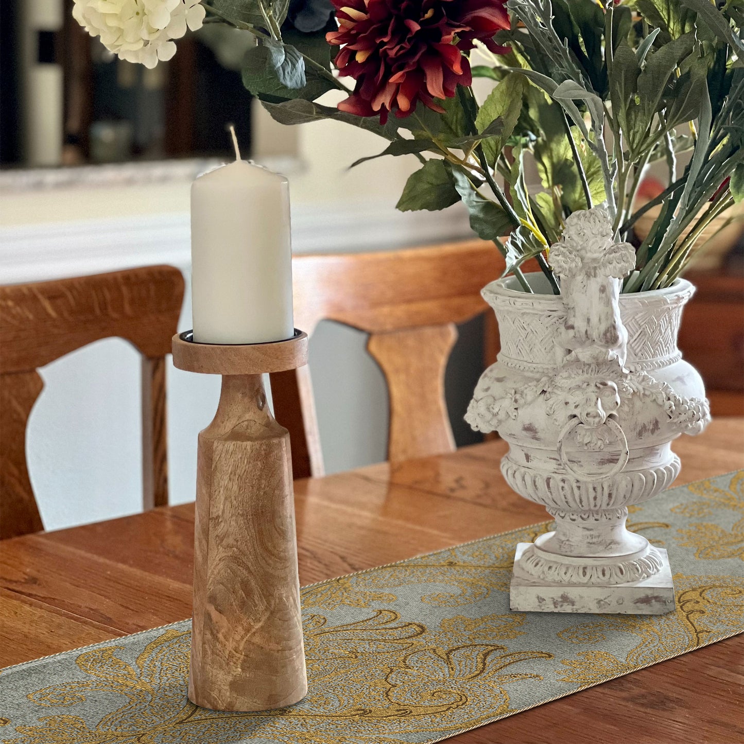 Elizabeth-Damask-Table-Runner