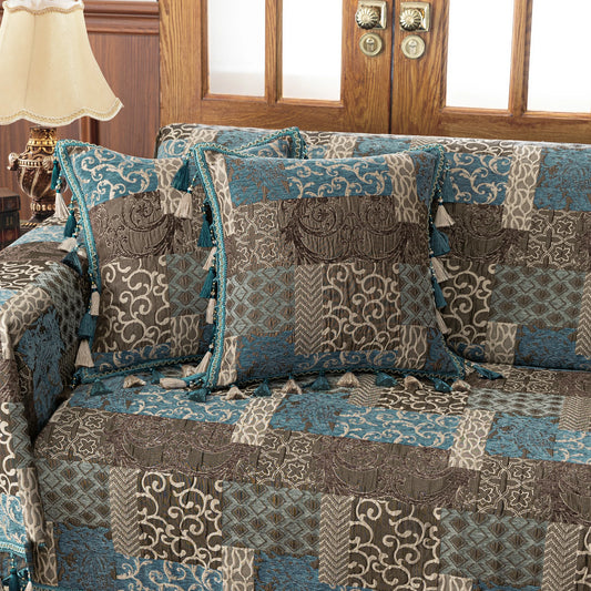 Blue Loong 20" Square Pillow Cover