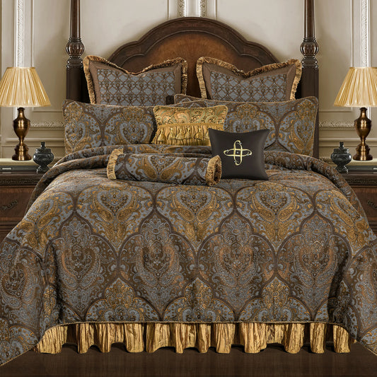 Cambridge Jacquard Damask Bedding Set