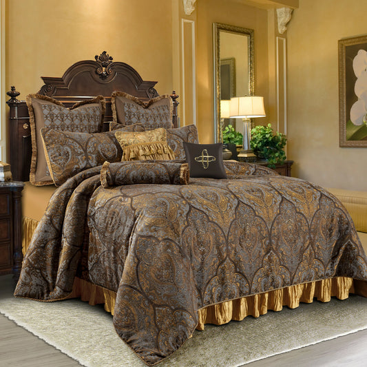 Cambridge Jacquard Damask Bedding Set