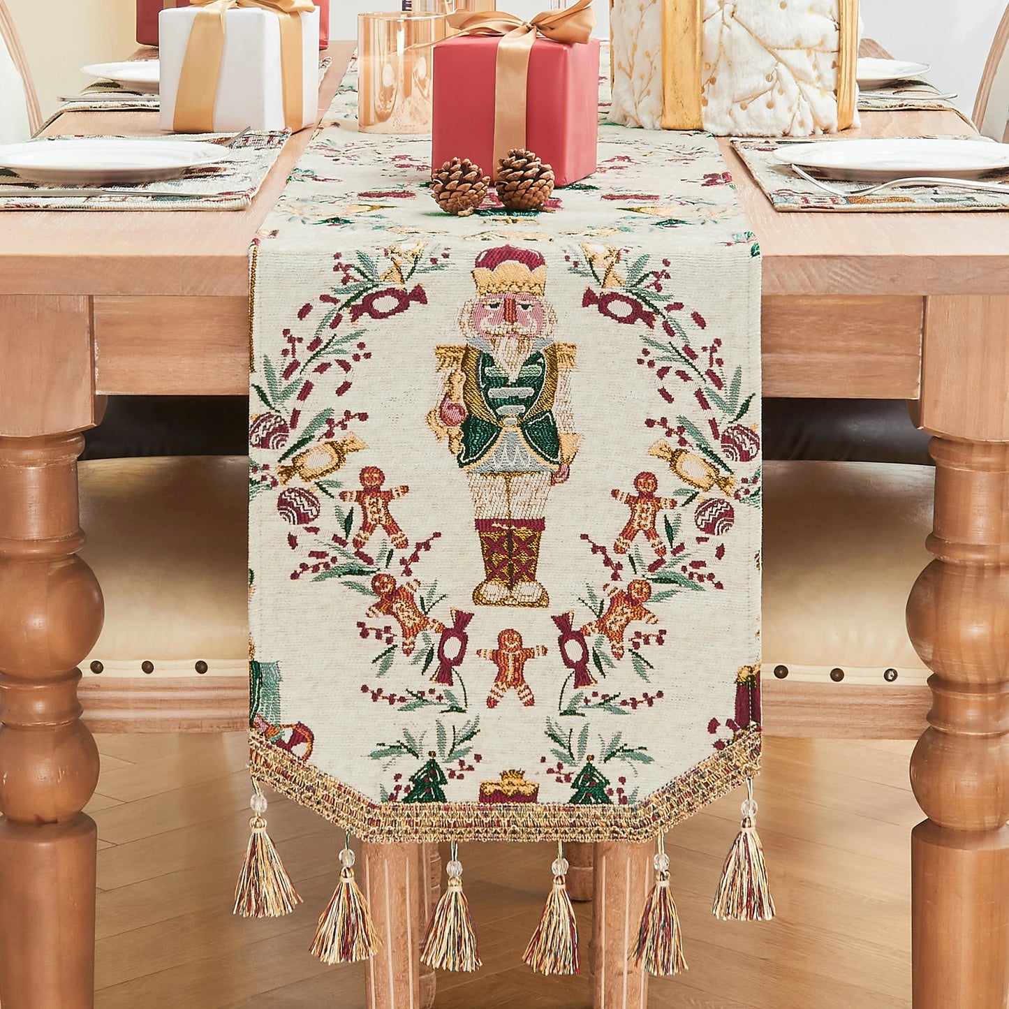 Christmas Cartoon Table Runner