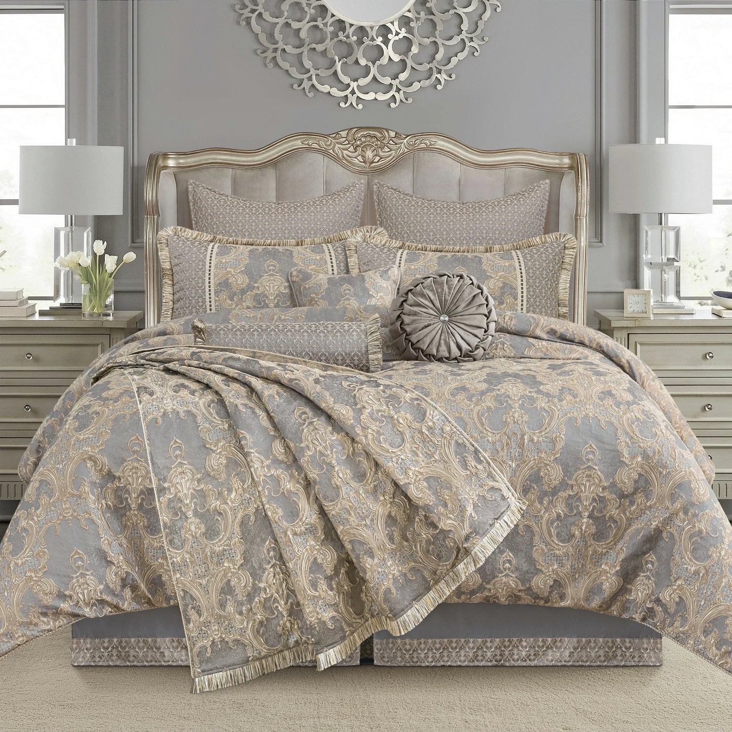 Empress Jacquard Throw Blanket