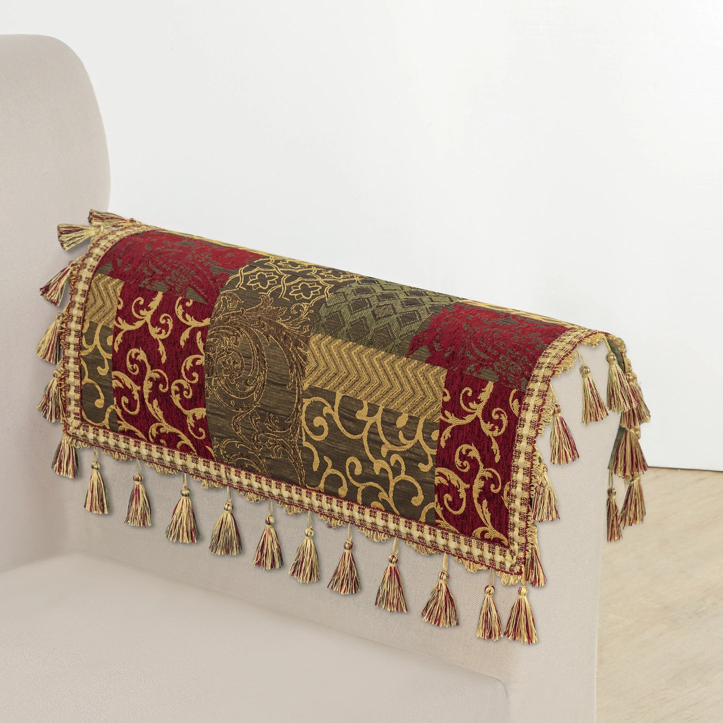 Loong Patchwork Armrest Covers