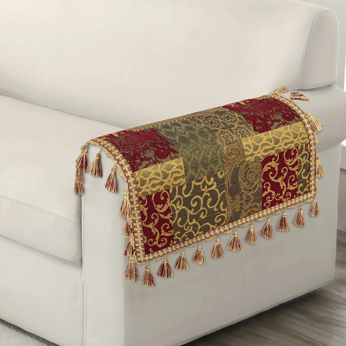 Loong Patchwork Armrest Covers