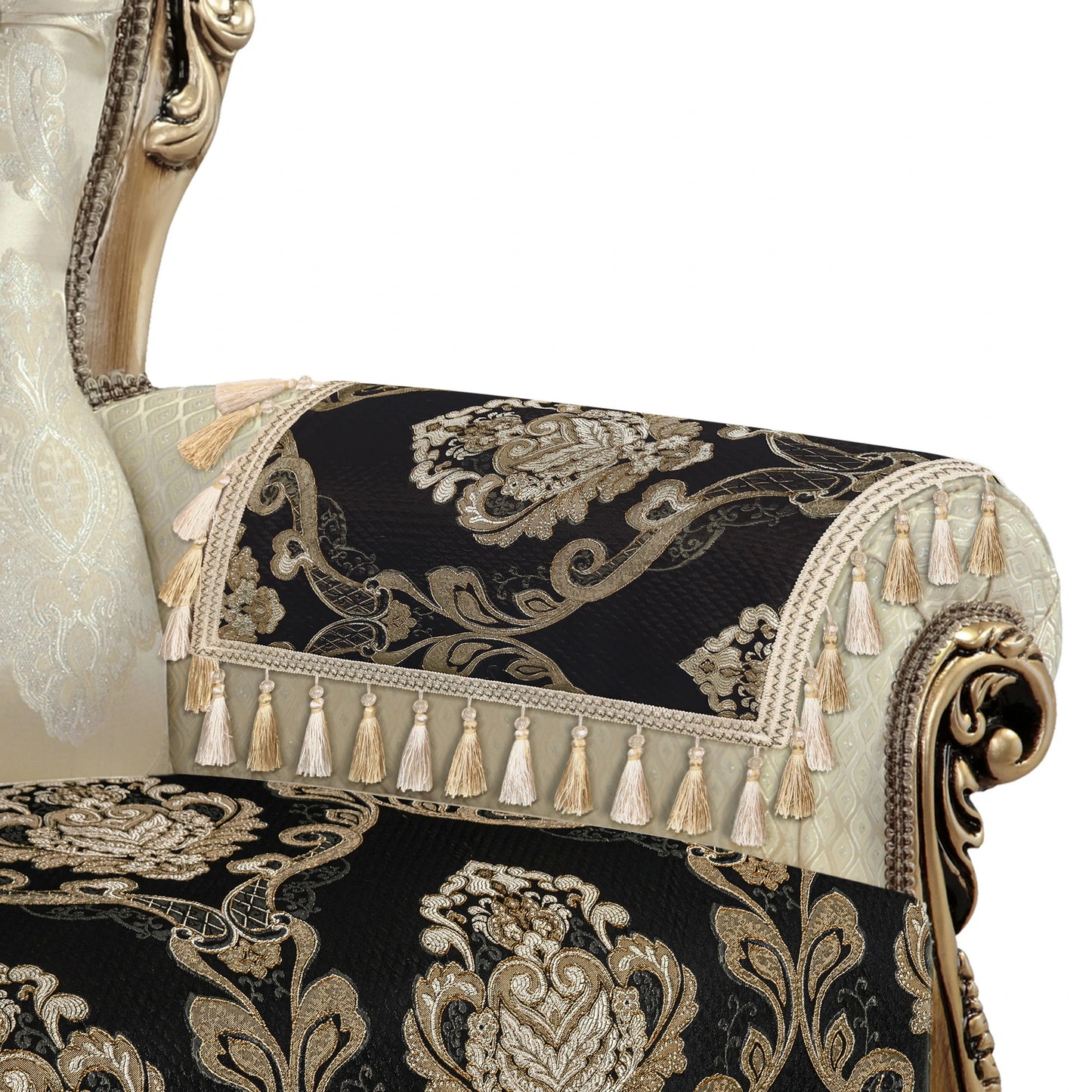 Municy Jacquard Armrest Covers