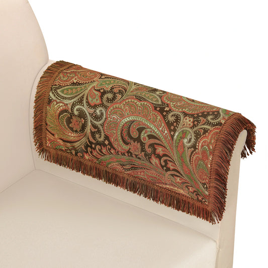Twilight Paisley Armrest Covers