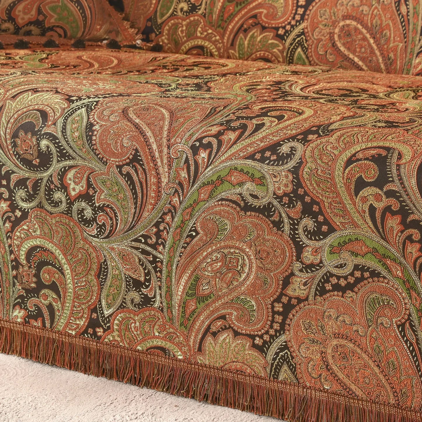 Twilight Paisley Sofa Cover