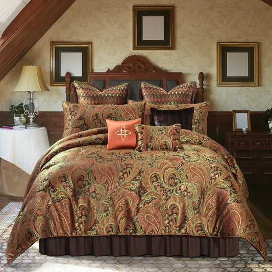 Paisley Jacquard Bedding Set