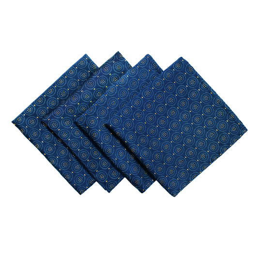 Blue Richmond Damask Napkins