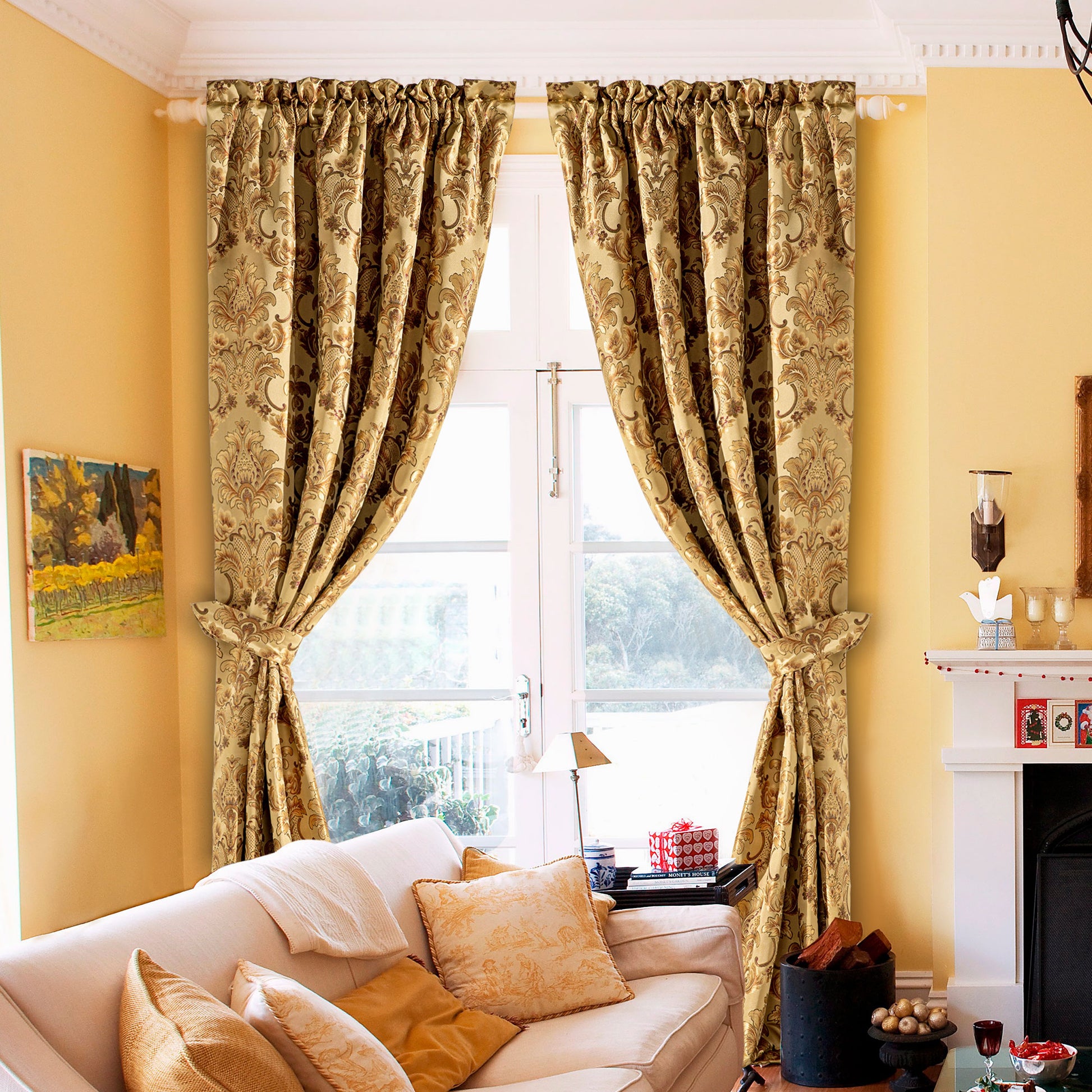 yellow-curtains