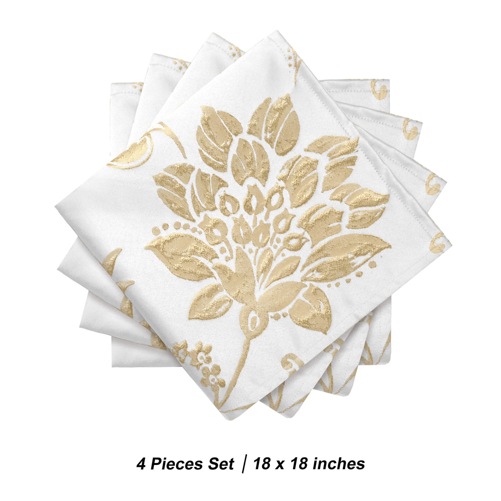 white-gold-napkins