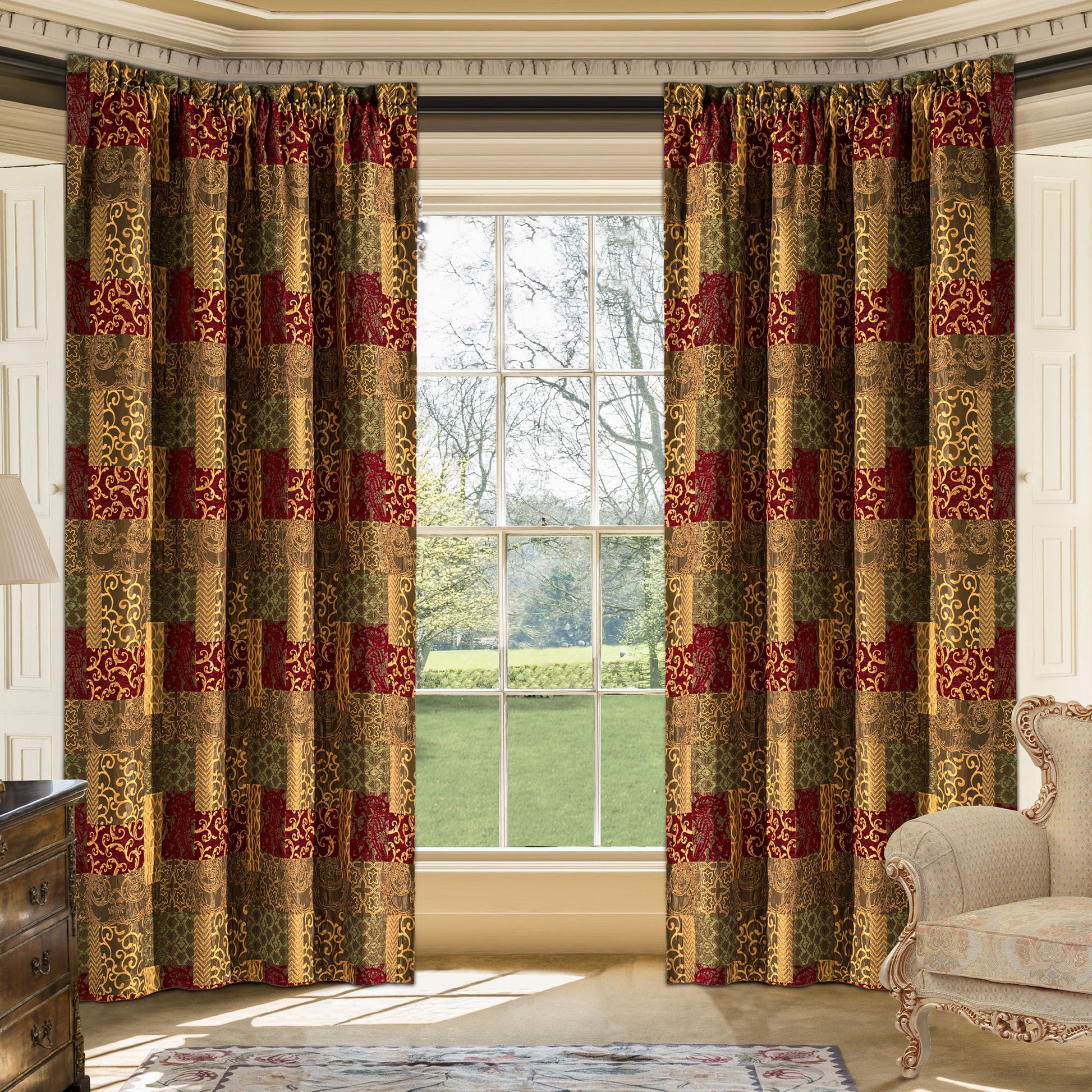 patchwork-curtains