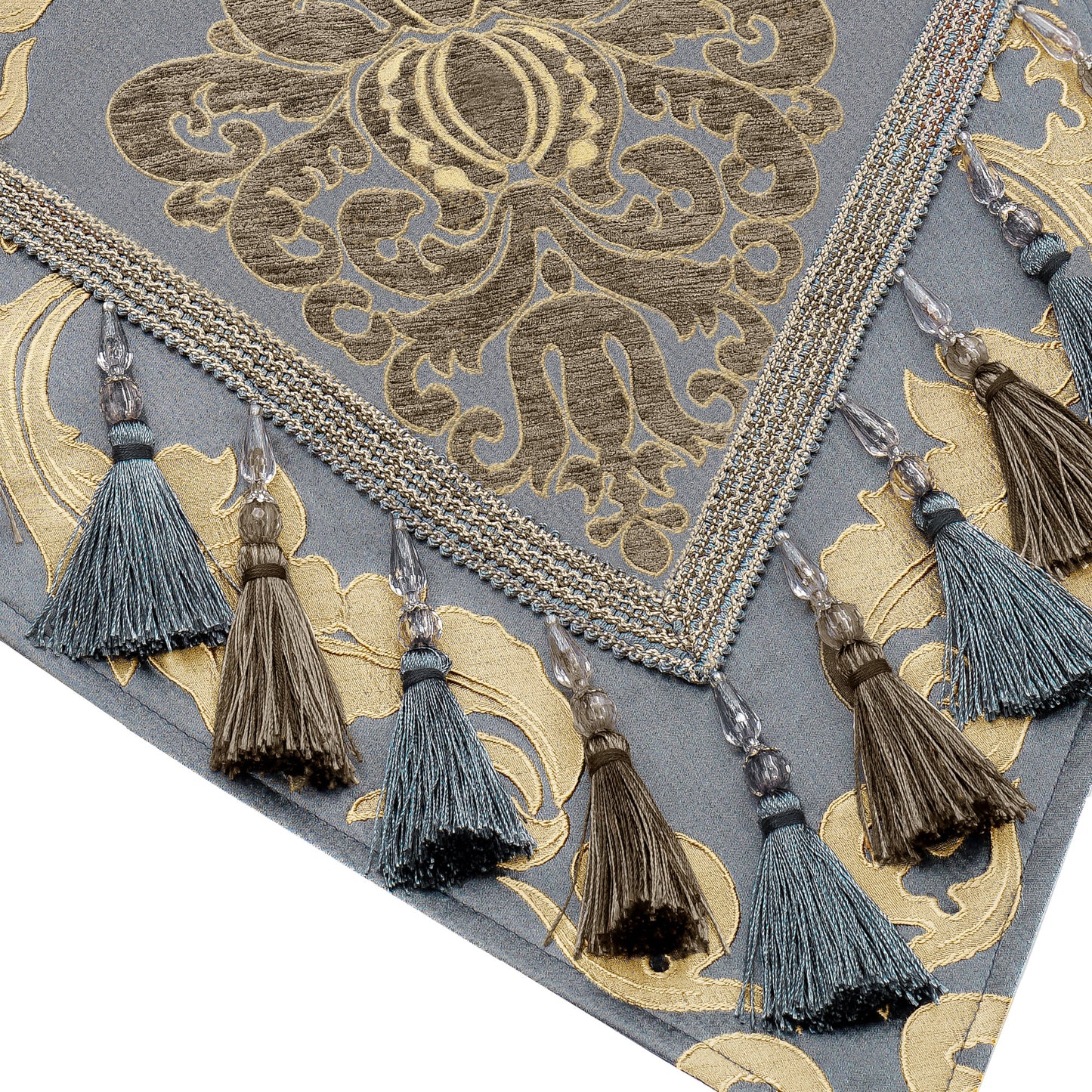 Peyton Damask Table Runner