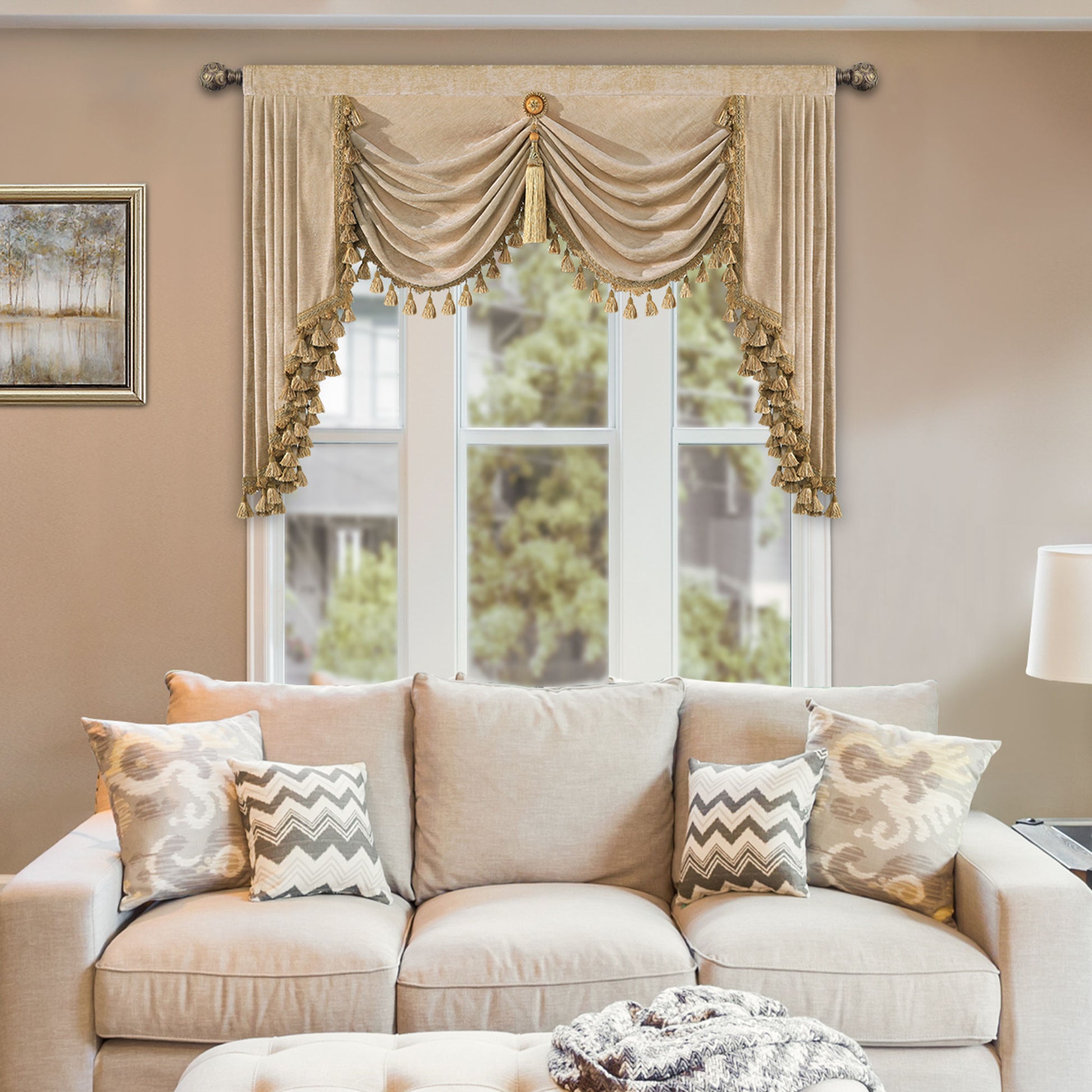 beige-chenille-valance