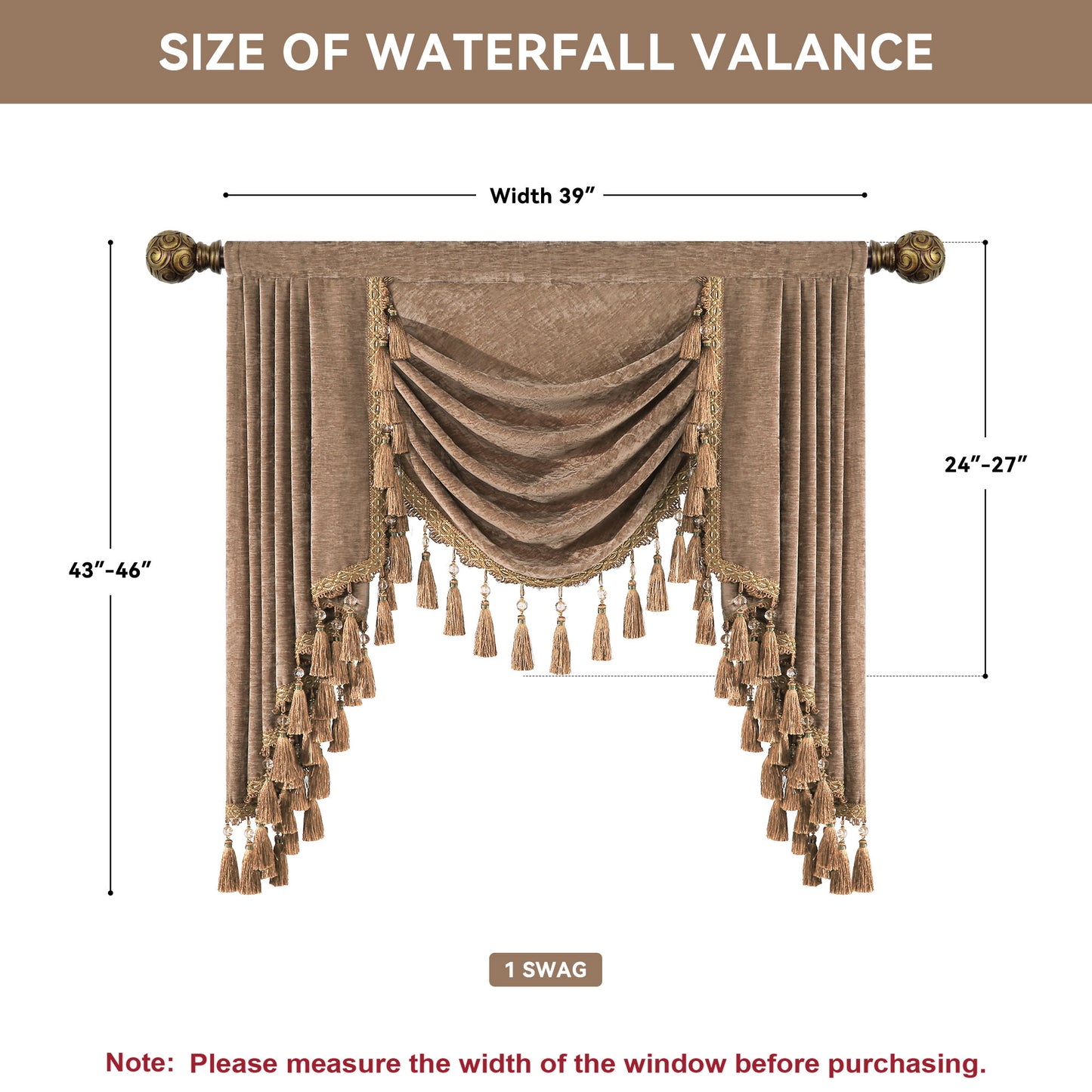 chenille-valance